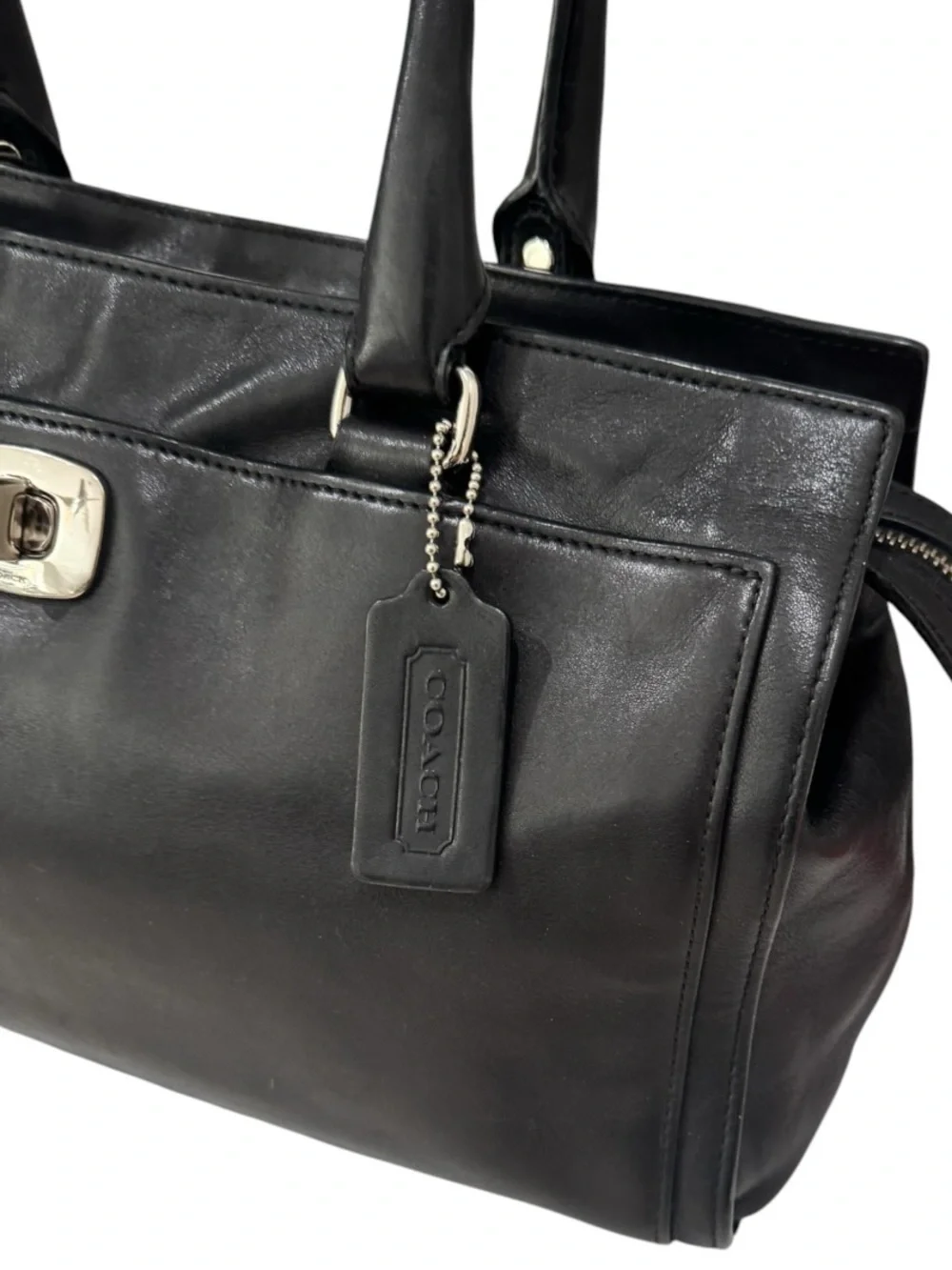 Coach Legacy Chelsea Satchel Carryall Black C1376-25359